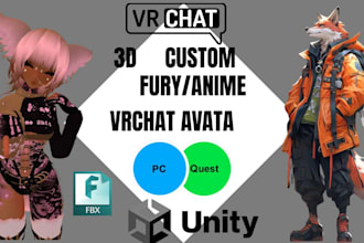 model you furry and nsfw for your vrc game