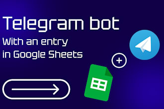 build a simple telegram bot to collect leads into google sheets