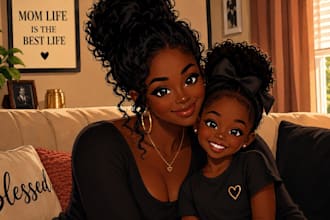 african american book illustration children story bookcover children picturebook