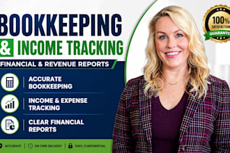 do income and expense tracking bookkeeping, captain gain and revenue reporting