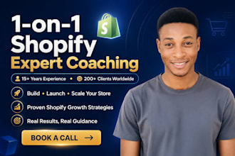 be your shopify mentor dropshipping coach ecommerce consultant and shopify coach