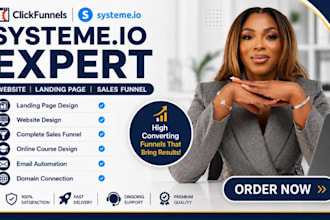 create systeme io website systeme io landing page systeme io salesfunnel