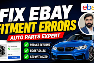 fix ebay motors fitment and auto parts compatibility issues