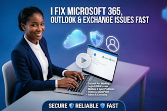 fix microsoft 365, outlook, exchange and admin issues
