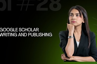 write and publish article in google scholar indexed journal