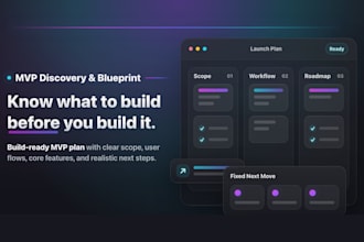 scope your mvp and create a build ready roadmap