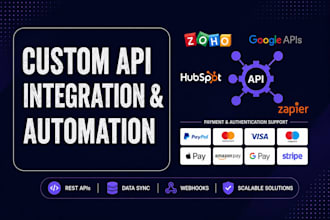 integrate any API to your wordpress or web app using PHP, node or react