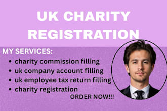 prepare UK annual accounts for ltd companies and charities