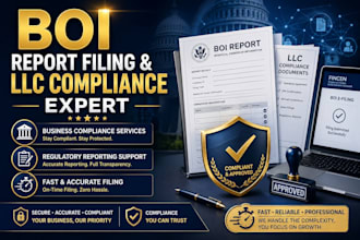 handle boi report filing llc compliance business compliance and regulatory repor