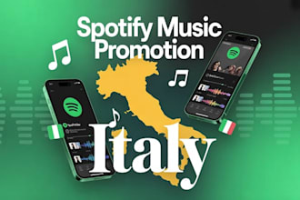do spotify music promotion in italy