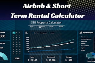create airbnb roi calculator real estate flow property, excel rental calculator