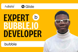 do bubble io website development, bubble io app, bubble mvp saas developer