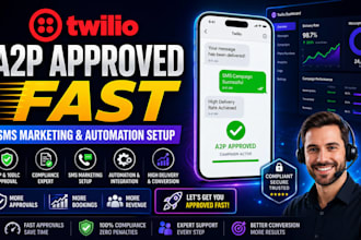 guarantee you twilio and high level a2p 10dlc clixlo approval, goghighlevel