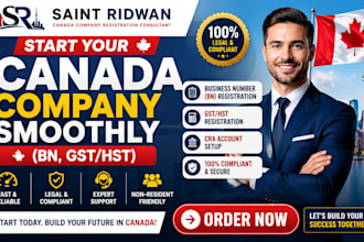 help you start your canada company smoothly bn gst hst tax formation