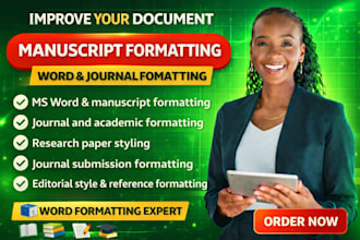 do manuscript formatting ms word document formatting academic journal formatting