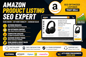 optimize your amazon product listing SEO and increase sales