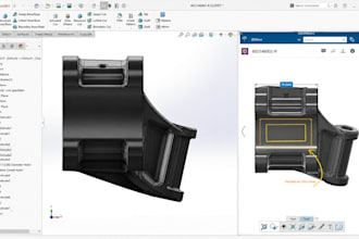 3d cad design industrial product design mechanical part design for manufacturing