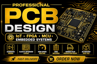 design pcb layouts for wearable iot mcu fpga and embedded linux systems