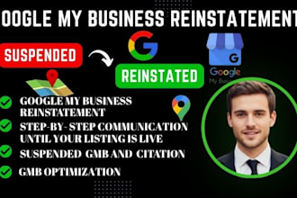 reinstate suspended google business profile and fix gmb suspension issues