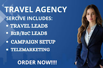 generate travel leads and set up ads campaigns for your agency