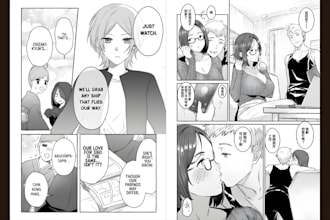 anime manga comic book character illustration webtoon style manhwa manga artist