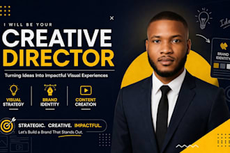 be your creative director for visual strategy, content, design and brand