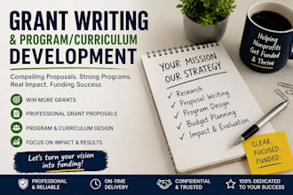 write winning grant proposals for nonprofits and nonprofit programs curriculum