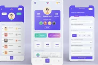 design professional app screenshots mobile app app mockup app store listing