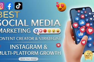 social media marketing manager content creator instagram social media marketing