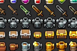 create pixel art items, icons, and game assets for your game