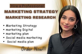 do marketing strategy, social media plan digital marketing plan, market research