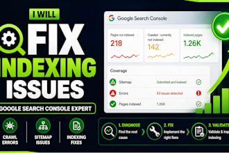 fix google search console indexing issues