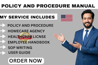 write audit ready home care policies and group home sops for survey