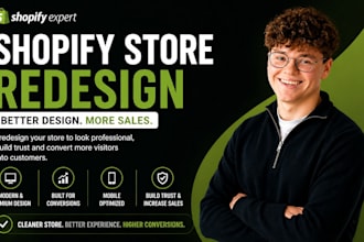 redesign your shopify store for better conversions and branding