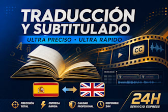 traducción y subtitulado ultra preciso para contenido académico y multimedia
