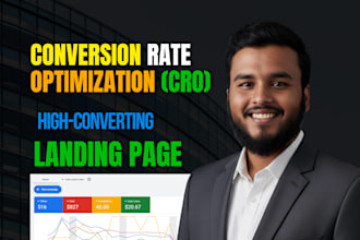 do google ads cro and create a high converting landing page