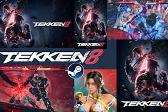 design steam capsule artwork, steam page, steam store game banner, game poster