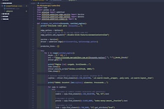 build a custom web scraper using python and selenium