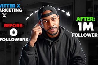 do twitter and x promotion for followers