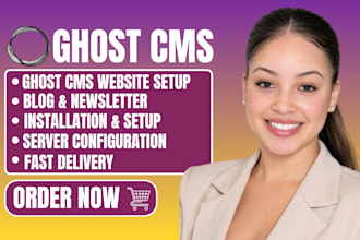 build ghost cms website ghost blog newsletter migrate or clone ghost website cms