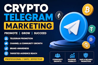 do crypto telegram promotion, telegram ads, forex marketing with targeted leads