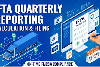 calculate and file your ifta quarterly fuel tax reports