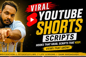 write high retention storytelling scripts for youtube