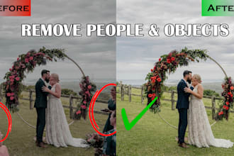 remove objects and people