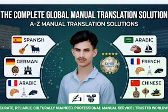 provide expert manual translation and localization in multiple languages