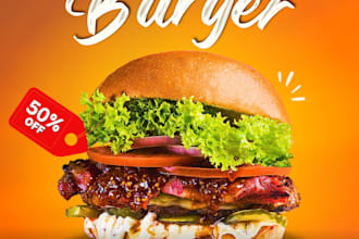 design eye catching restaurant and food posts for instagram