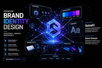 do ai art direction and brand identity for your startup