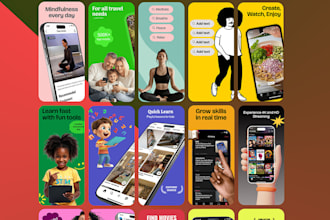 design professional app store and play store screenshots for your app
