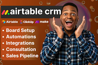 setup airtable automation airtable database crm expert, airtable softr make com