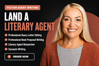 prepare an agent ready query letter and synopsis for book publishing